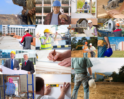 建筑工程師人物攝影高清圖片