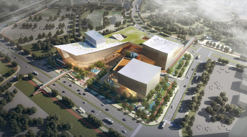 奧意建筑中標(biāo)光明新區(qū)文化藝術(shù)中心