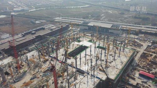 長三角重大建設工程加速 滬蘇湖鐵路開始全線鋪軌