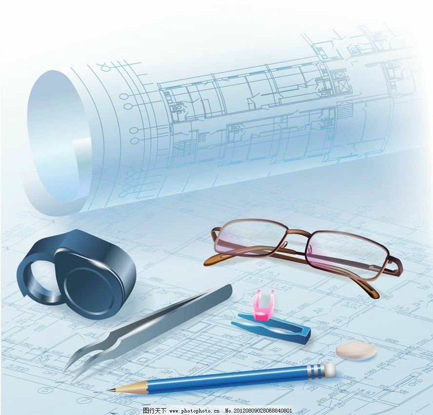 建筑工程圖紙、辦公用品與園林景觀工程設(shè)計(jì)的融合之道